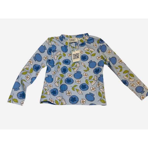 Rylee Faith Designs Girls 4T Rash Guard Swimsuit Print Long Sleeve NWT - Picture 6 of 7